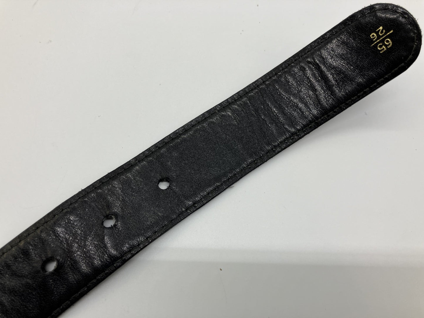 Gucci belt, black and gold, total length approx. 78cm, free shipping 