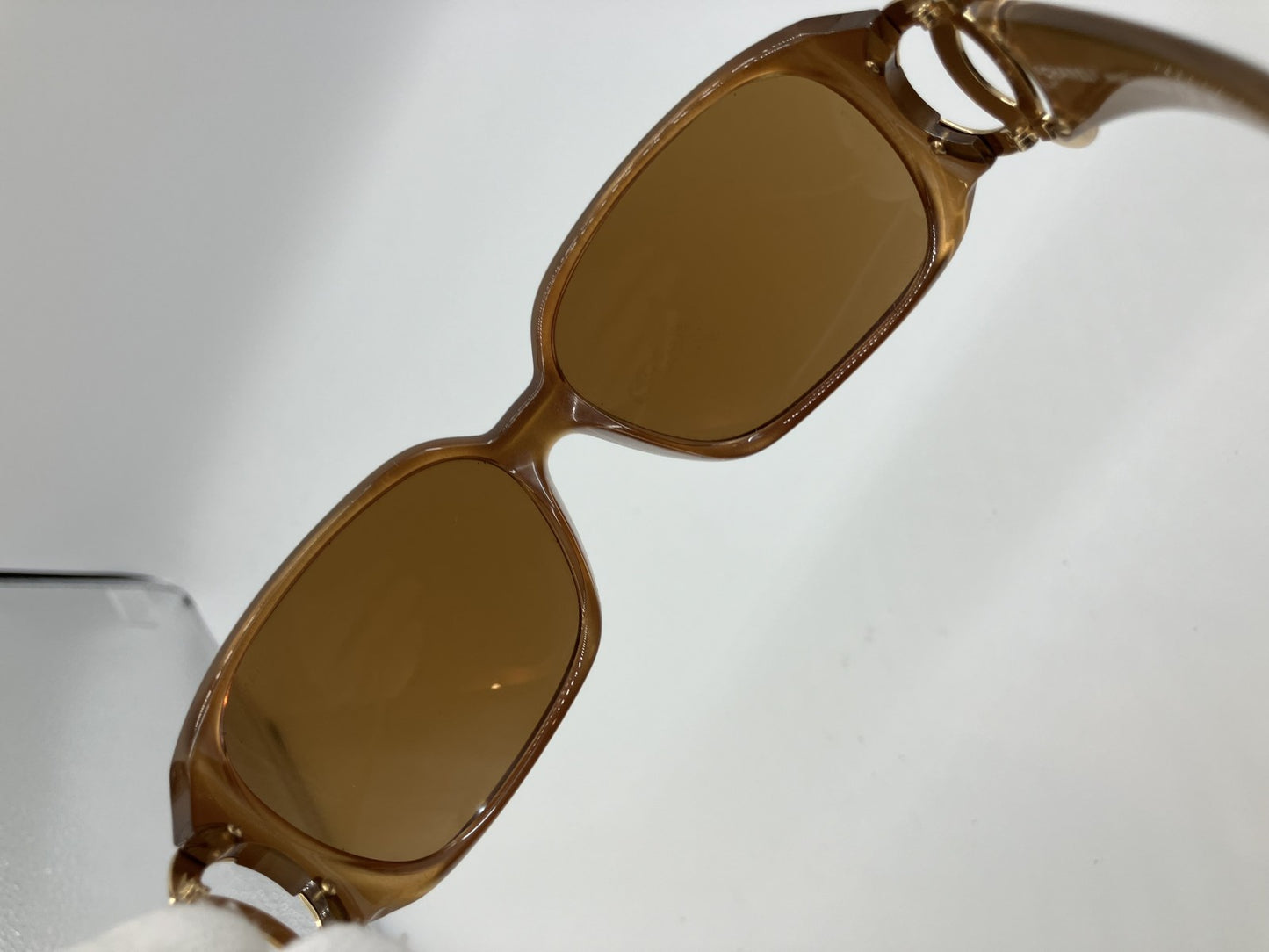 Chanel sunglasses brown 6014 with case free shipping 