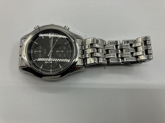 Takeo Kikuchi Men's QZ Chronograph with battery replaced Case width 39mm