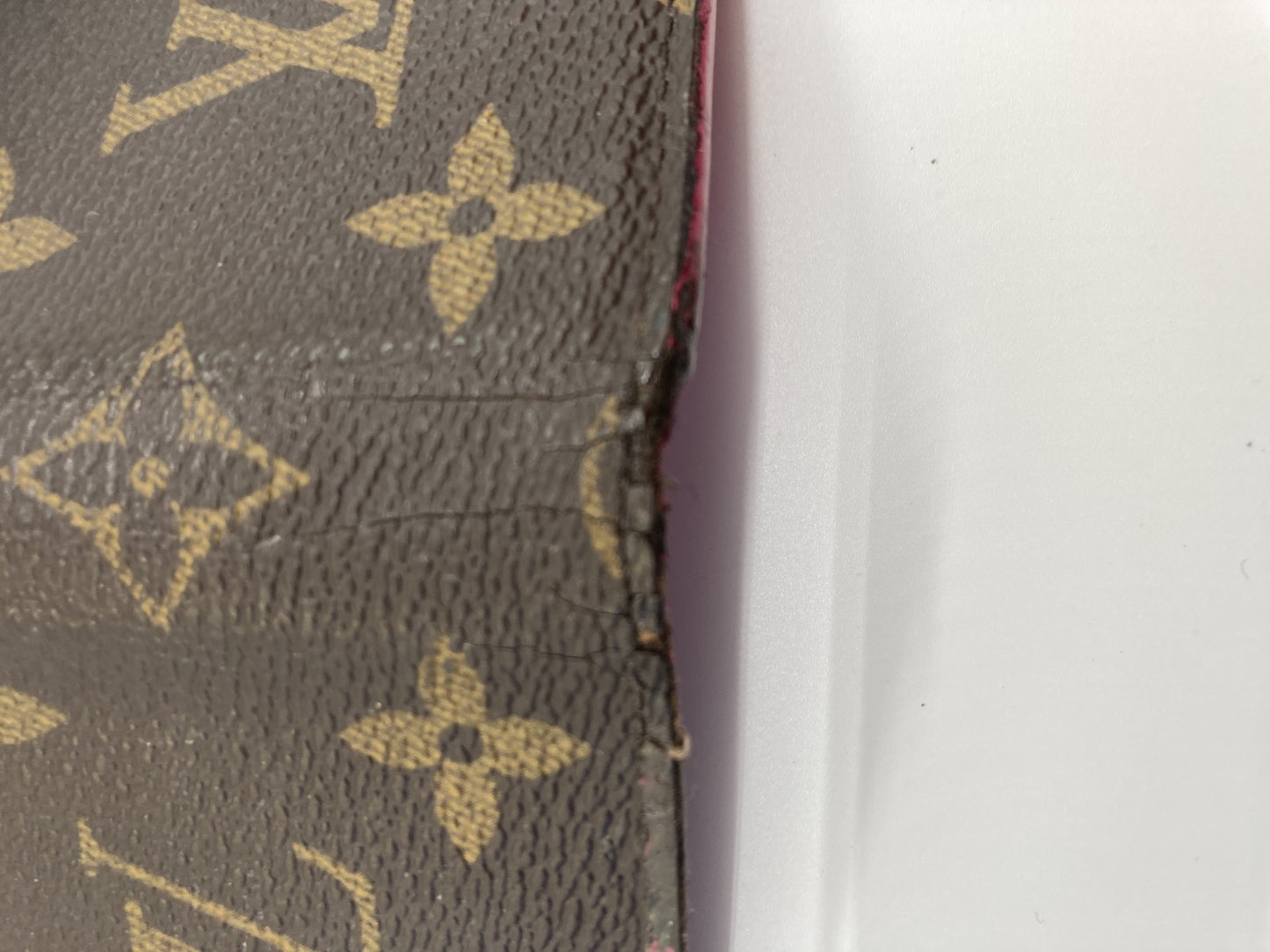 เคส iPhone Louis Vuitton Monogram iPhoneX Folio Rose M63444 จัดส่งฟรี 