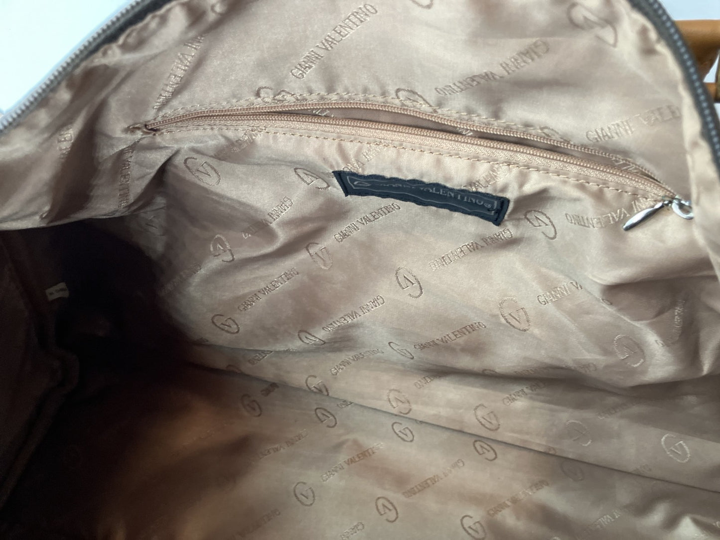 GIANNI VALENTINO Boston Bag Brown