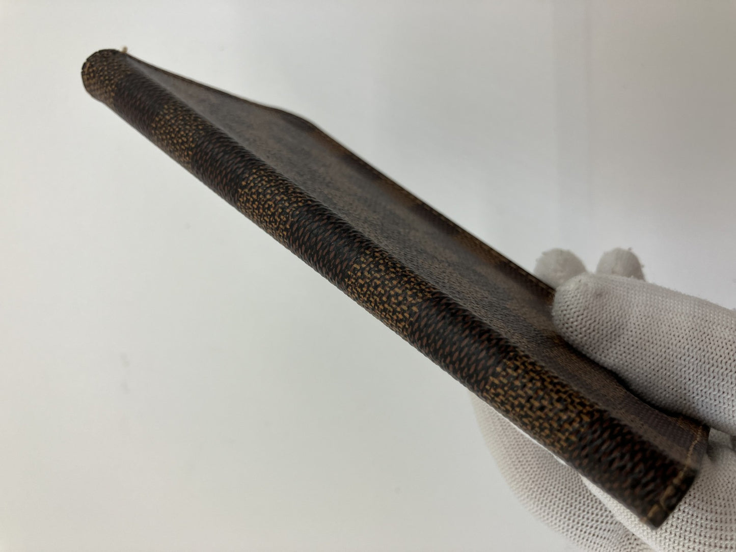 LOUIS VUITTON iPhone 8 Plus Folio (also fits 7 Plus) Mobile Phone Case Damier Ebﾃｨne N61068