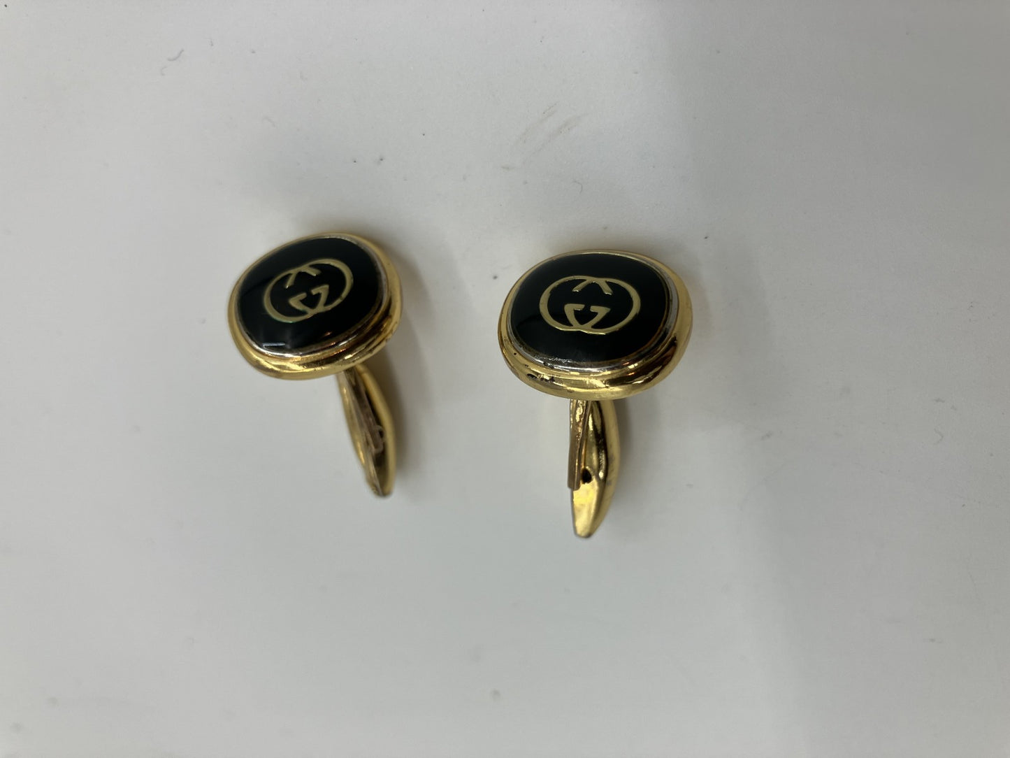 Gucci Cufflinks Gold & Black