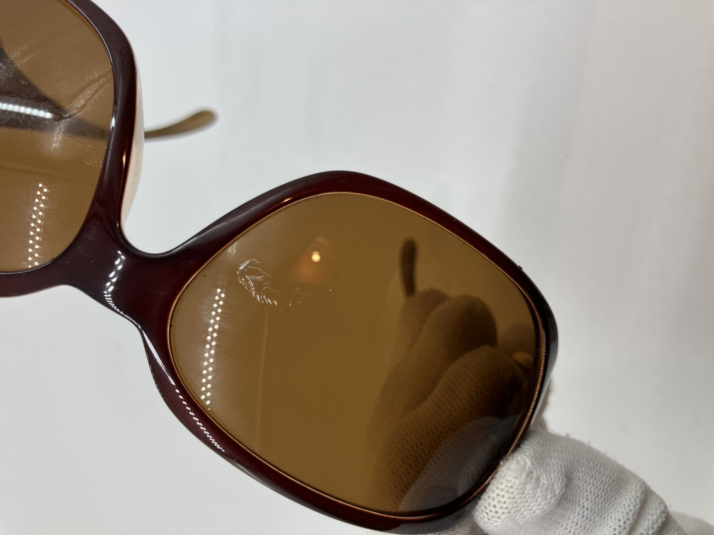 Chanel sunglasses brown 6014 with case free shipping 