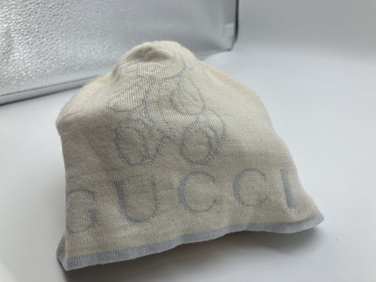 Gucci knitted hat, white, size 16cm, free shipping 