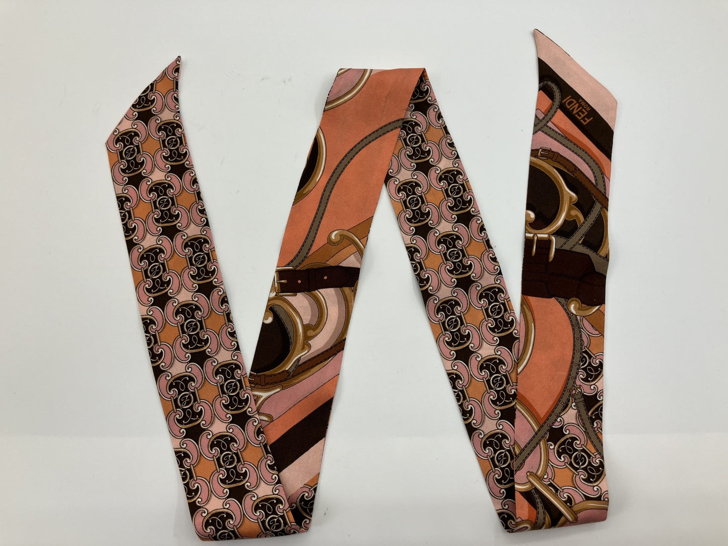 Fendi scarf length 118 x 5 cm