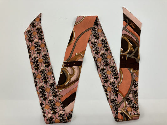 Fendi scarf length 118 x 5 cm