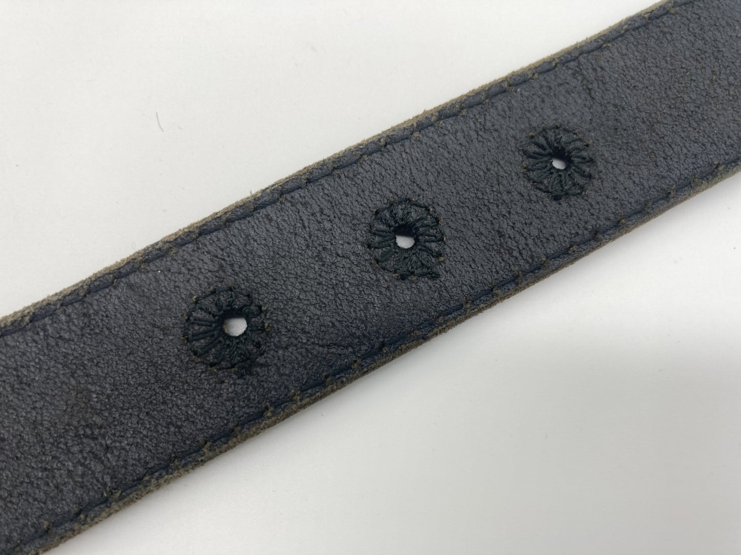 DOLCE＆GABBANA ドルチェアンドガッバーナ レザーベルト BC3091 黒 最短９９ｃｍ 送料無料