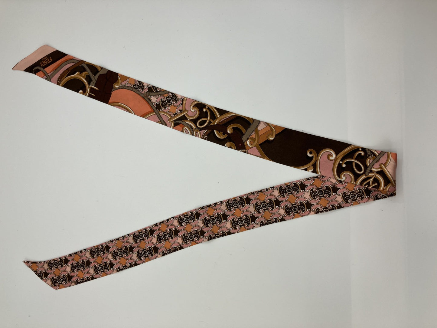 Fendi scarf length 118 x 5 cm