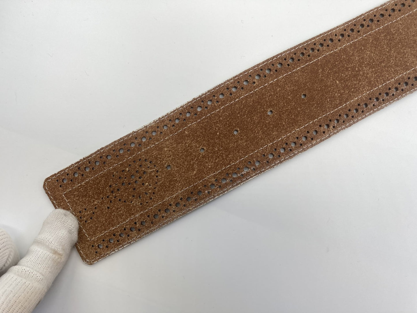 MOSCHINO White Belt 70 Width 6cm Length 83cm