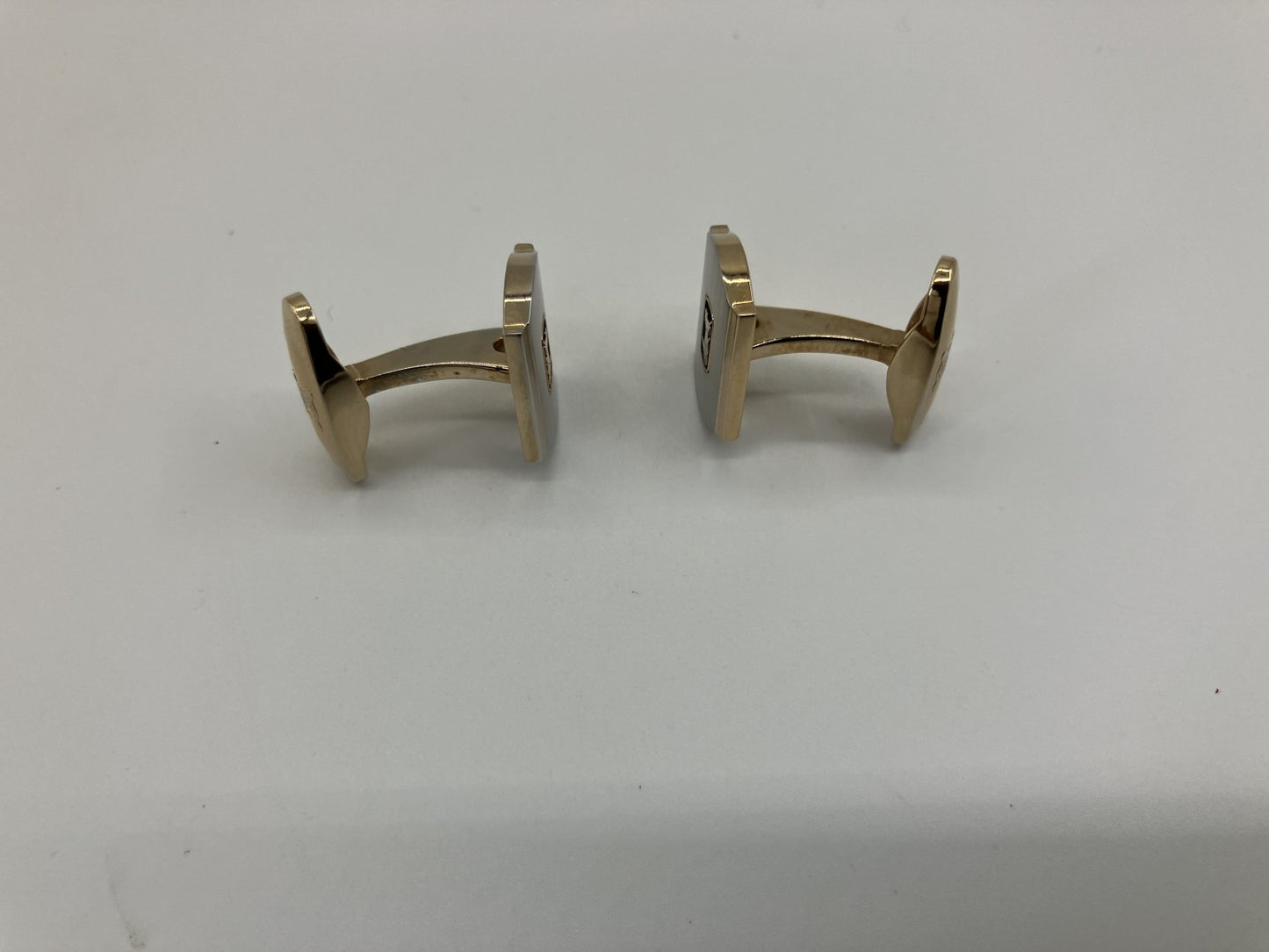 Celine Cufflinks Silver &amp; Gold Free Shipping 