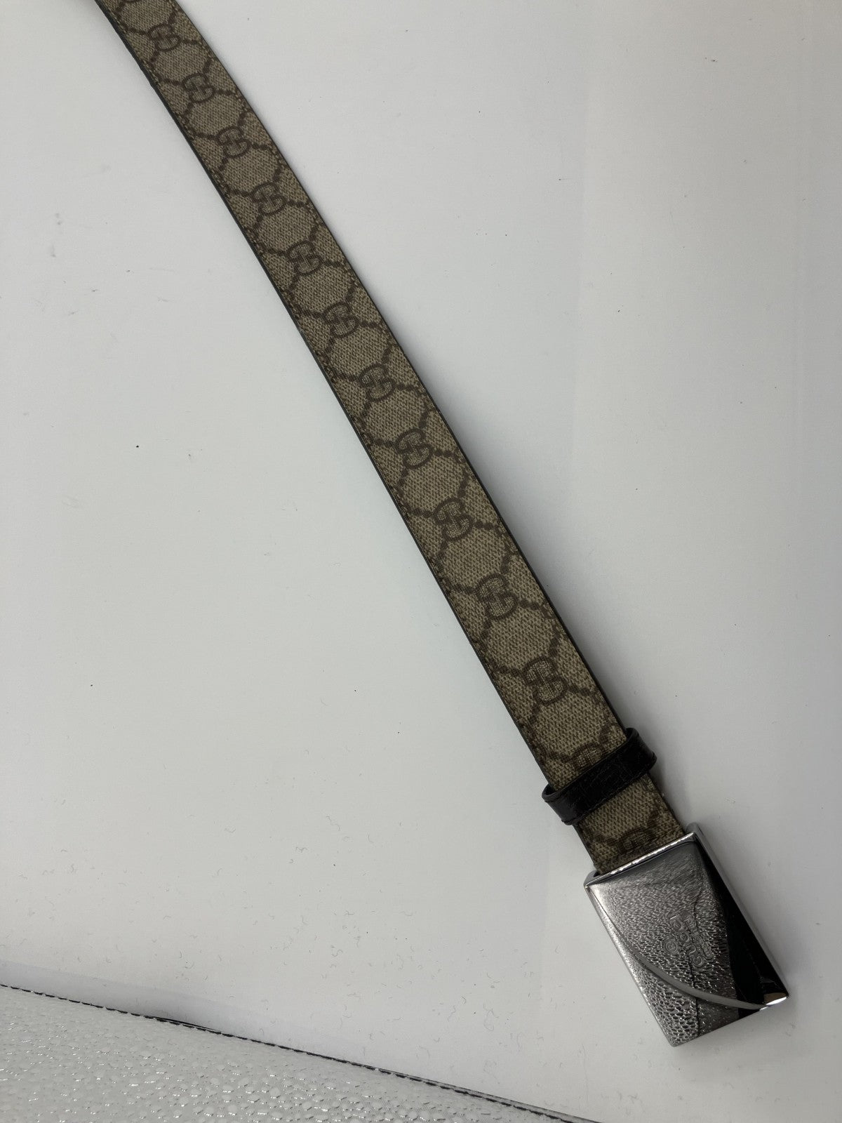 Gucci Belt GG Supreme Total length 91cm Width 3cm Free shipping 