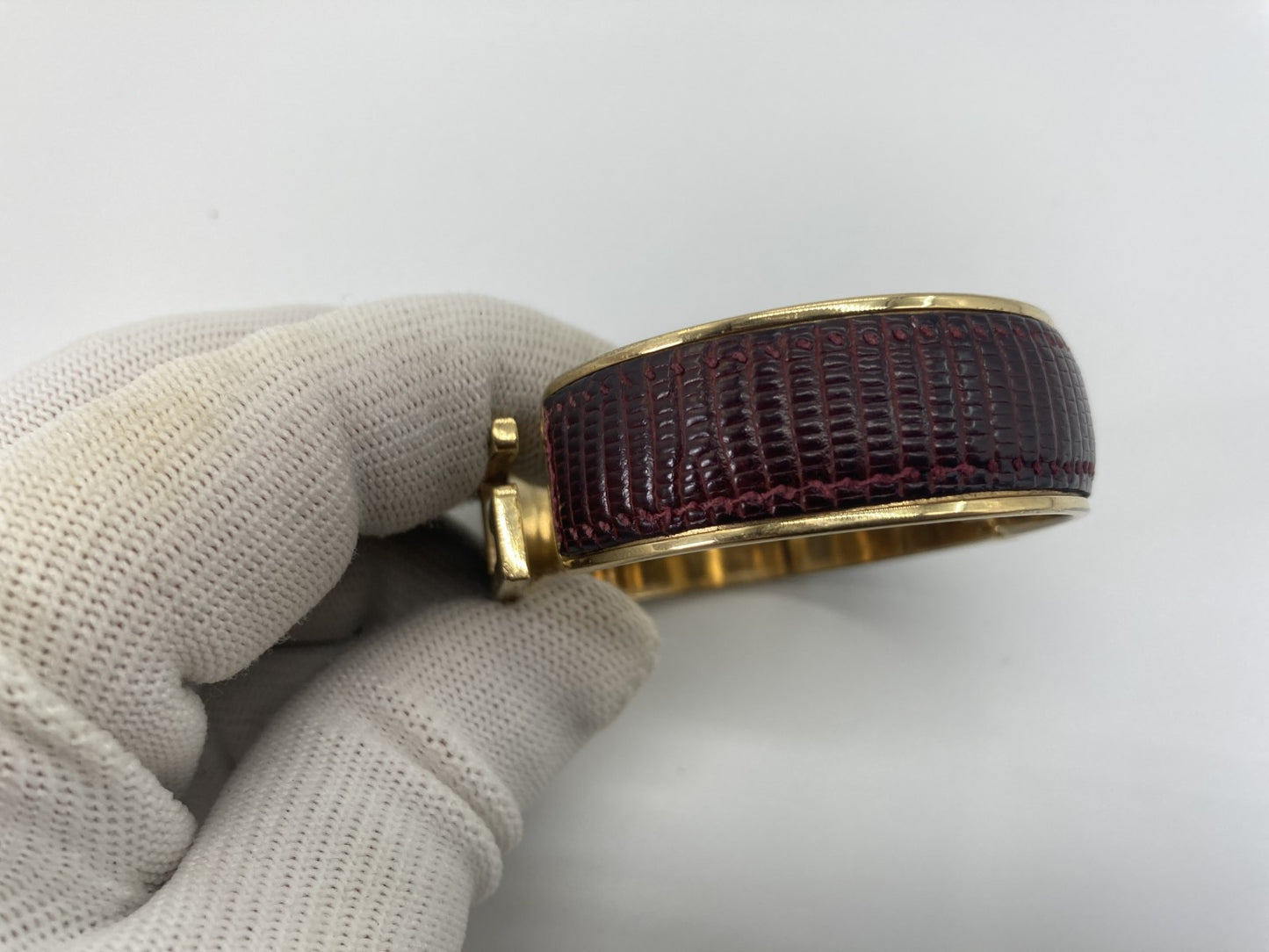 Gucci Bracelet/Bangle GG Purple &amp; Gold Arm circumference ประมาณ 18cm จัดส่งฟรี 