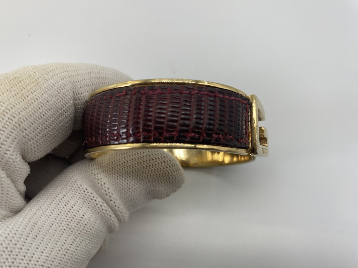 Gucci Bracelet/Bangle GG Purple &amp; Gold Arm circumference approx. 18cm Free shipping 