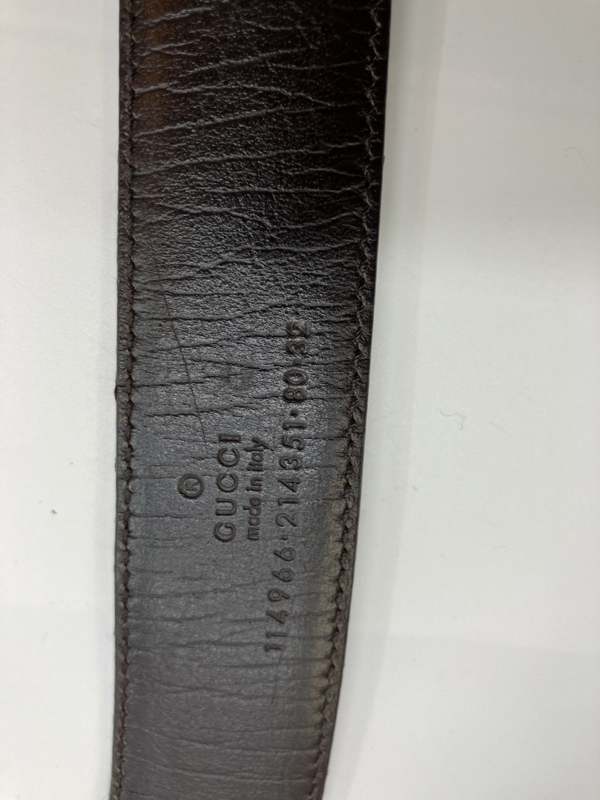 Gucci Belt GG Supreme Total length 91cm Width 3cm Free shipping 