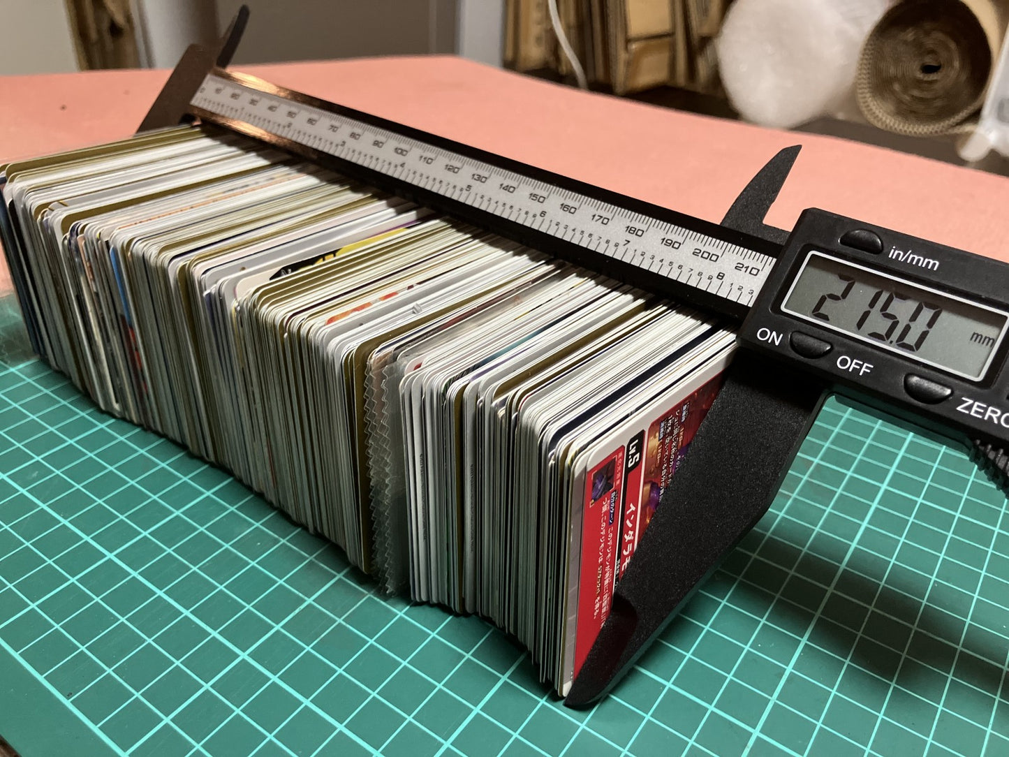 Pokemon Cards game, One Piece Cards game, Yu-Gi-Oh! Cards game, Digimon Cards game, Weiss Schwarz game, Trading Card game Bulk Lot EWidth: 21.5 cm Eg