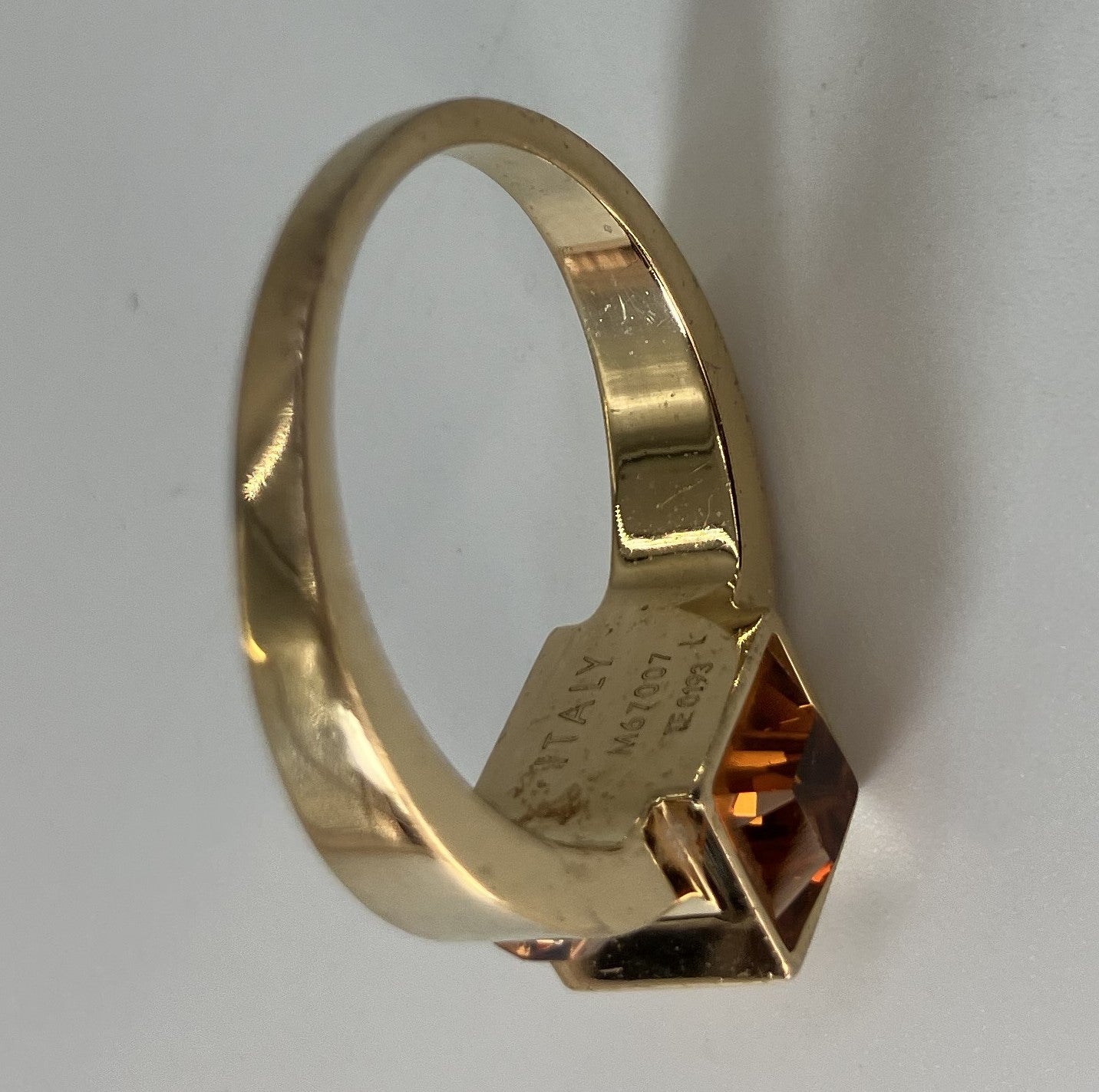 LOUIS VUITTON Burg Gamble Size L (JP 16) (US 8.5 )(56) M67007 Gold Ring
