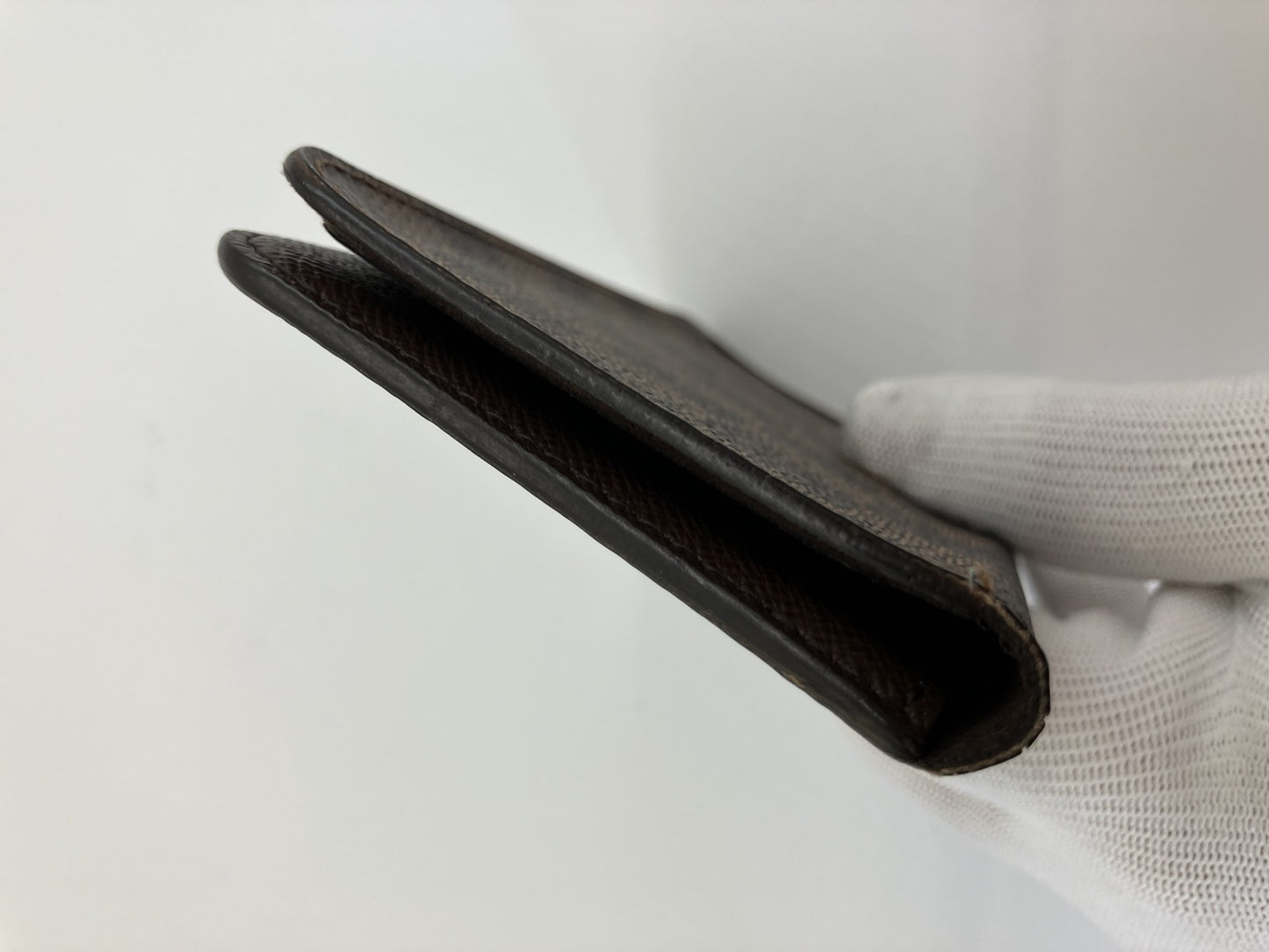 LOUIS VUITTON iPhone 8 Plus Folio (also fits 7 Plus) Mobile Phone Case Damier Ebﾃｨne N61068