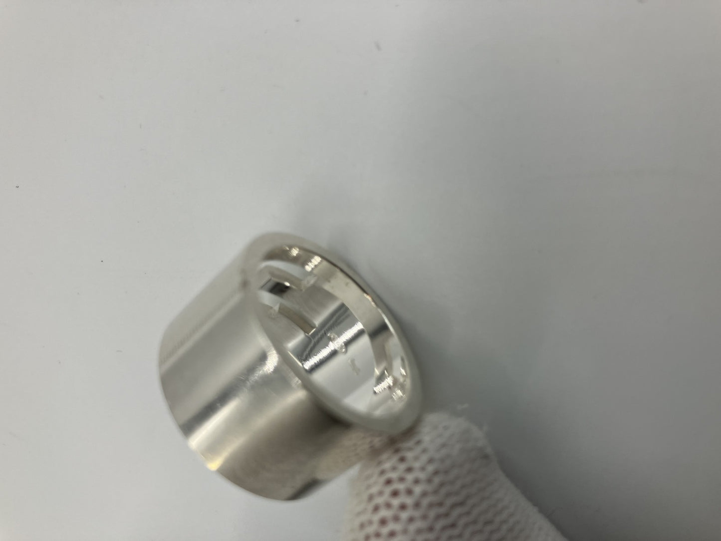 Gucci ring, silver, G logo, SV925, size 15 (55) (US 8), ring width 1.15cm, free shipping 