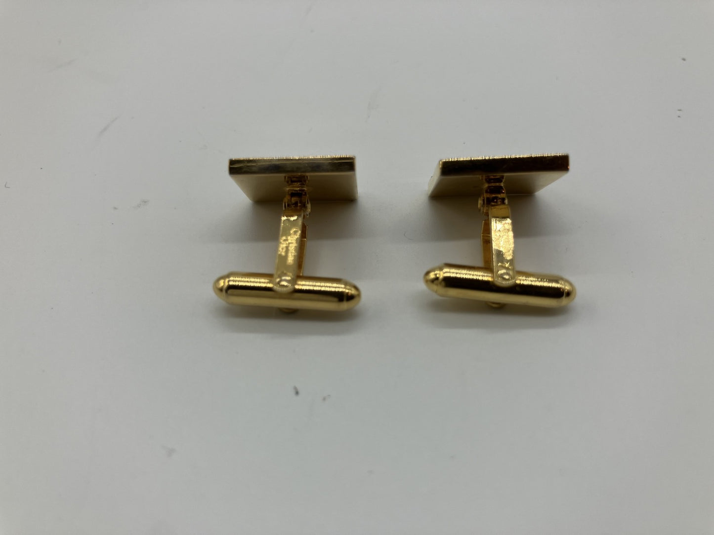 Christian Dior Cufflinks Silver &amp; Gold Free Shipping 