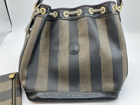 FENDI Pecan pattern shoulder bag H26 x W24 x D12cm (H10.23 x W9.45 x D4.72 inch) Free shipping 