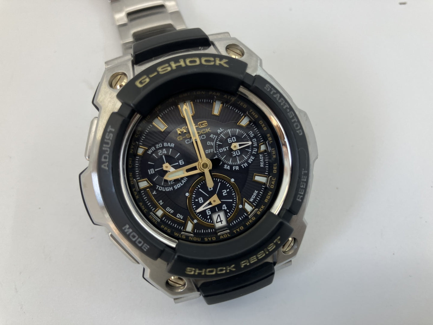 CASIO G-SHOCK MTG-1000G-9AJF Solar Atomic Chronograph 47mm Radio Watch Japan