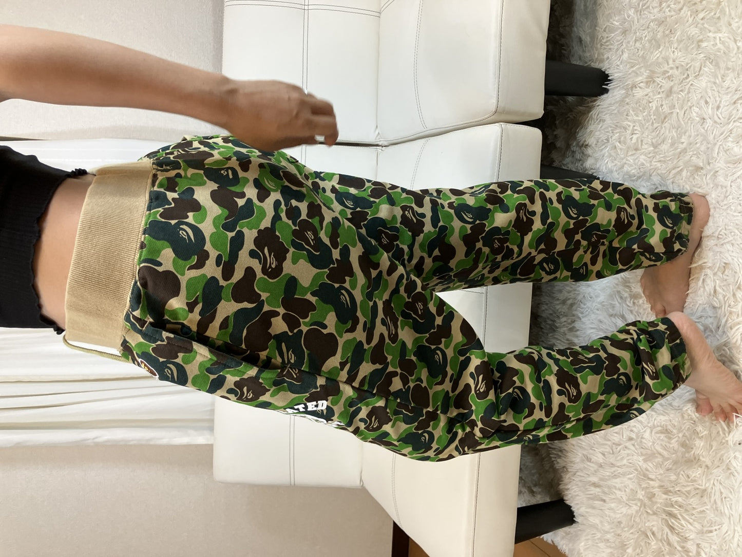 A Bathing Ape BAPE ABC Camo Sweat Pants Jogger L UNDEFEATED Ape Cotton