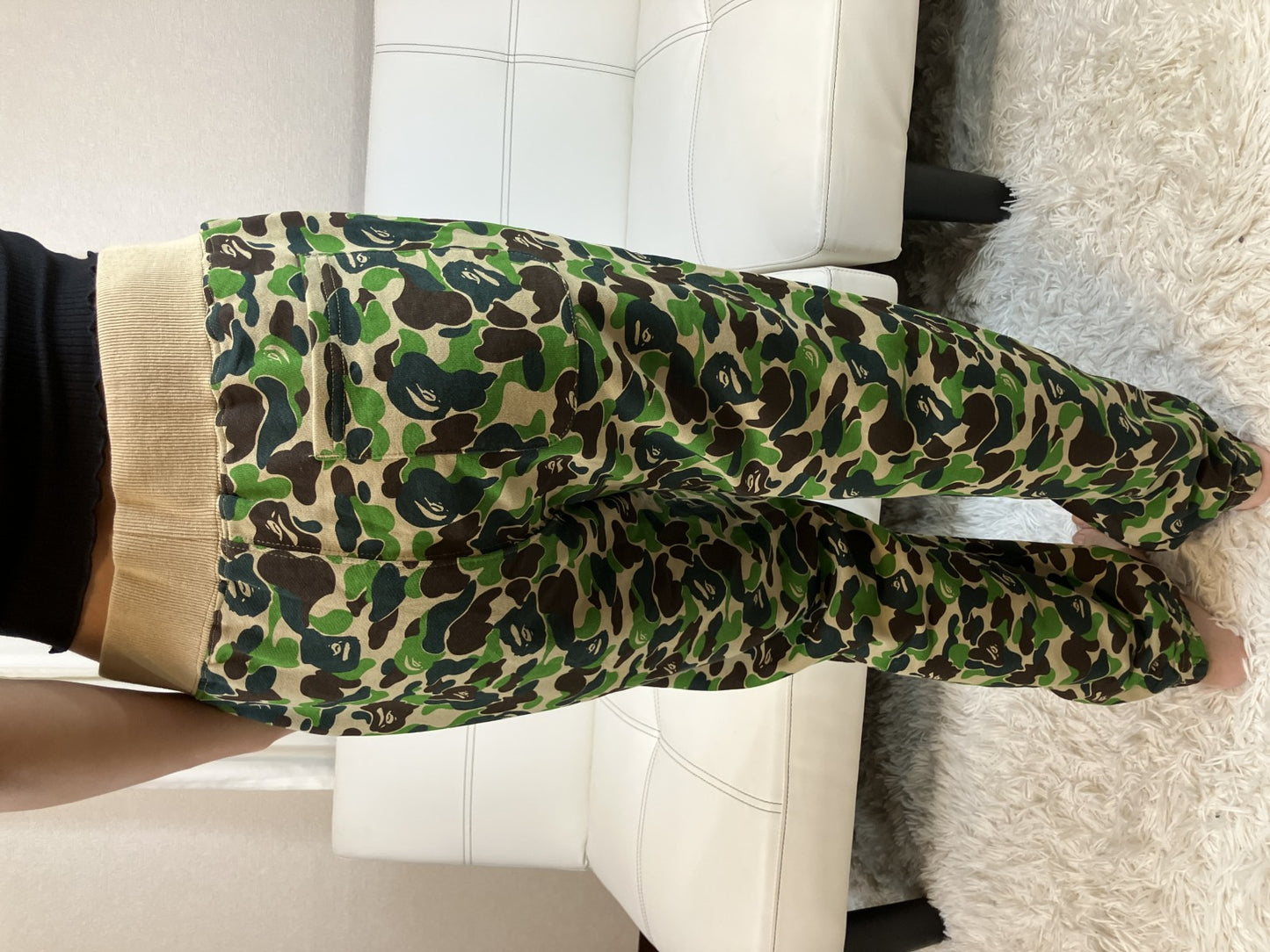 A Bathing Ape BAPE ABC Camo Sweat Pants Jogger L UNDEFEATED Ape Cotton