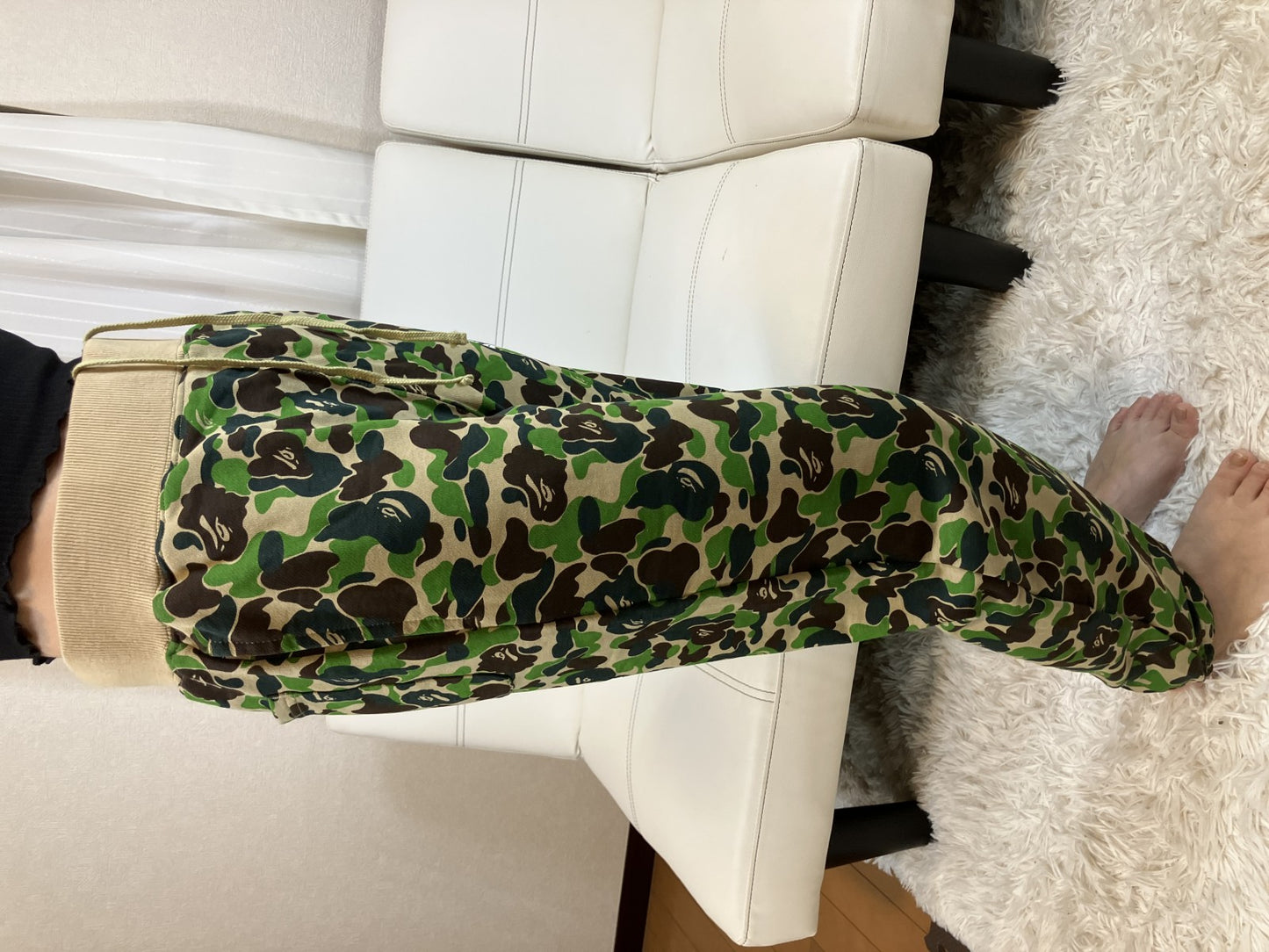 A Bathing Ape BAPE ABC Camo Sweat Pants Jogger L UNDEFEATED Ape Cotton