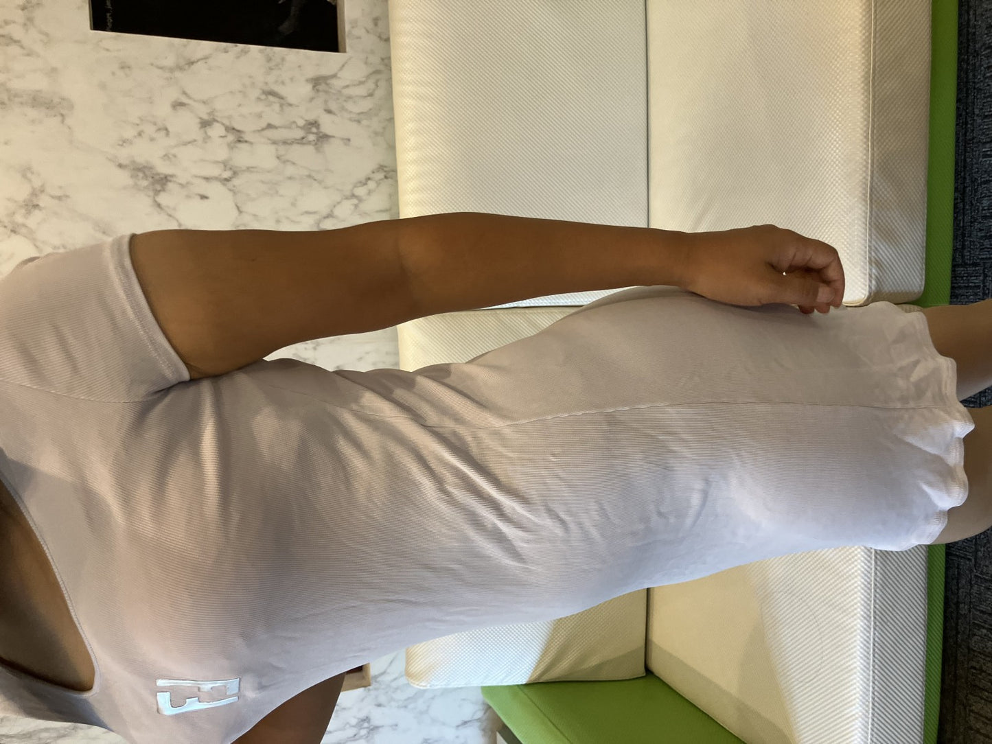 FENDI Women窶冱 Dress Size 42 Light Lavender Shoulder 36cm Bust 34cm Waist 34cm Length 81cm Model 157cm Bust 95-100cm Waist 65cm Hip 90cm 窶・