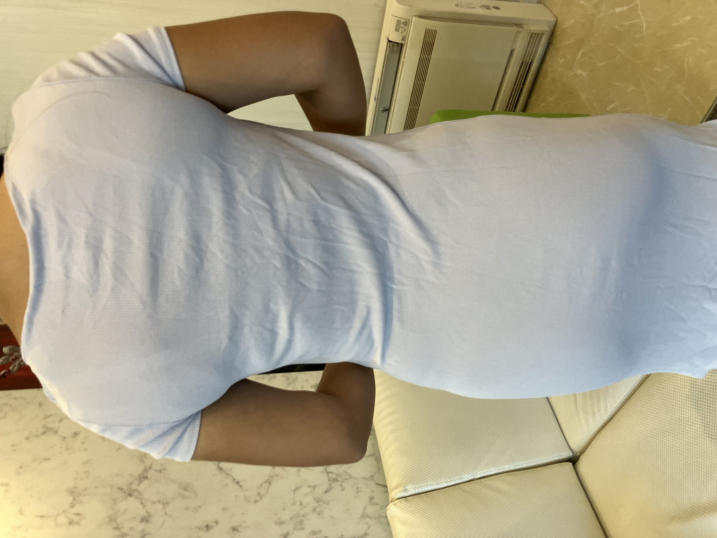 FENDI Women窶冱 Dress Size 42 Light Lavender Shoulder 36cm Bust 34cm Waist 34cm Length 81cm Model 157cm Bust 95-100cm Waist 65cm Hip 90cm 窶・