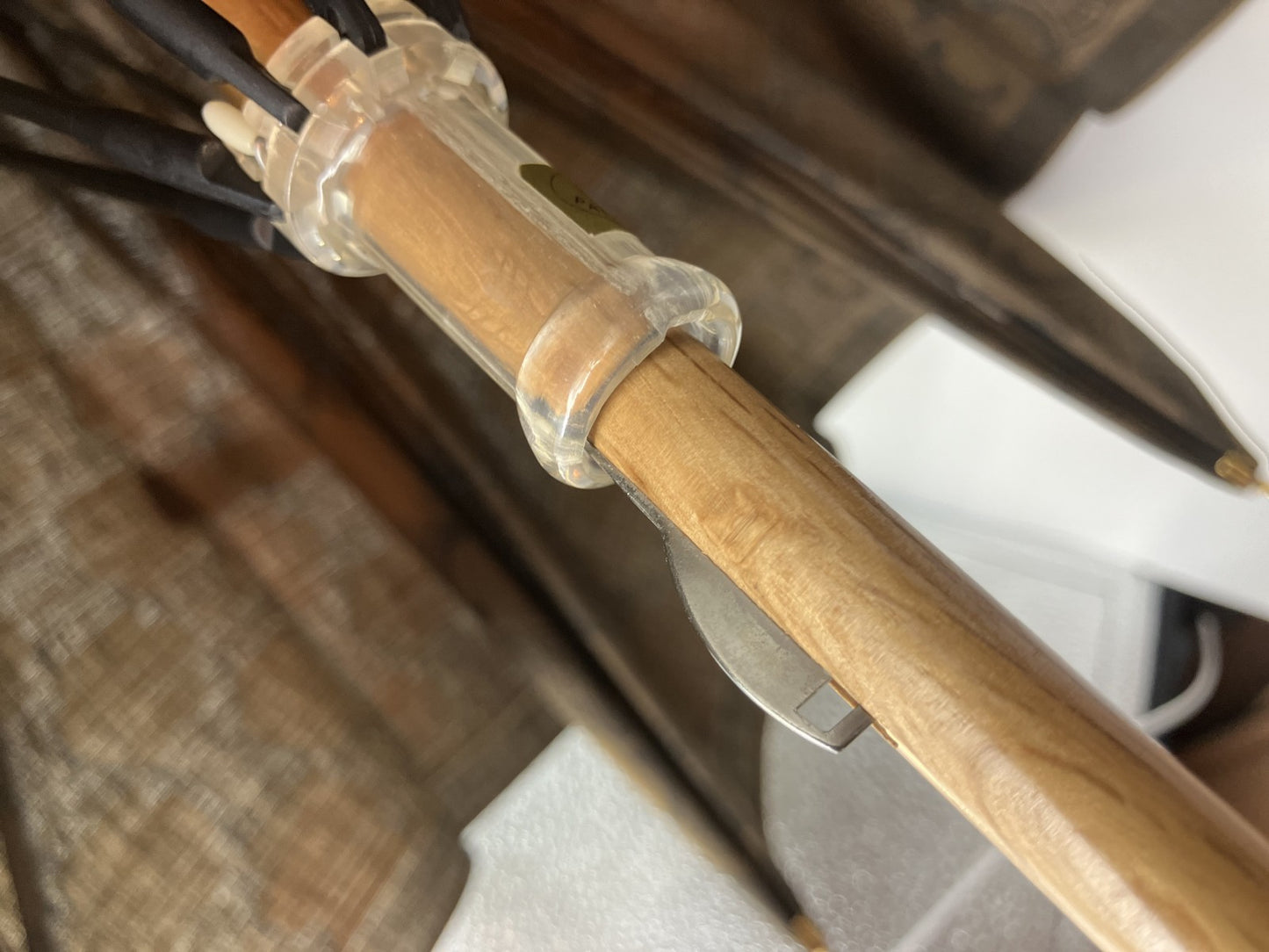 CELINE マカダム 日傘 幅68cm 幅86cm ブラウン