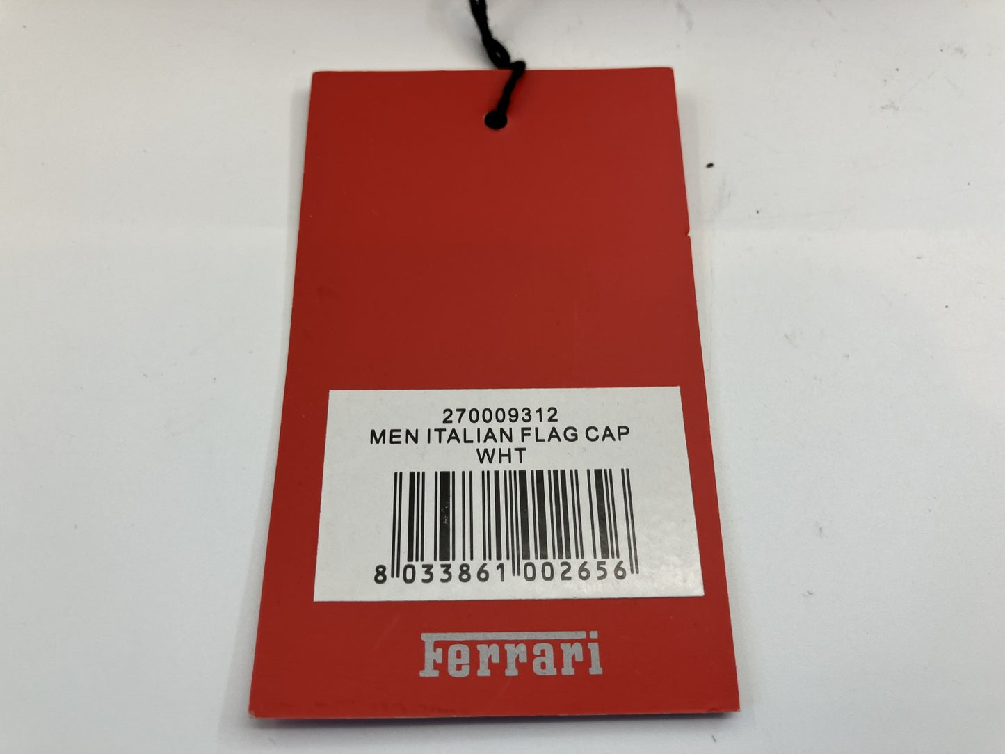 フェラーリ/キャップ2個/折りたたみ傘１個/新品未使用 赤＆白 送料無料