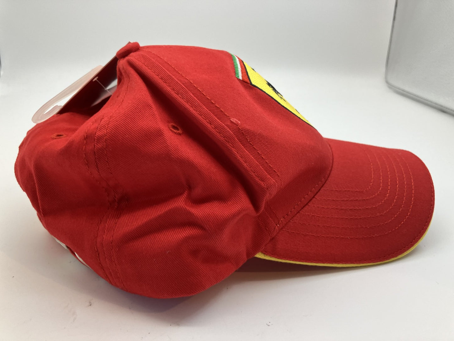 Ferrari/2 caps/1 folding umbrella/Brand new, red &amp; white, free shipping 