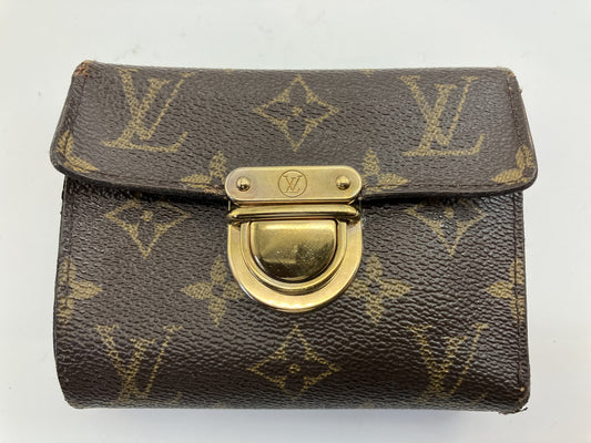 Louis Vuitton Monogram Portefeuille Koala M58013 CA0075 กระเป๋าสตางค์แบบพับสองทบ สีน้ำตาล จัดส่งฟรี 