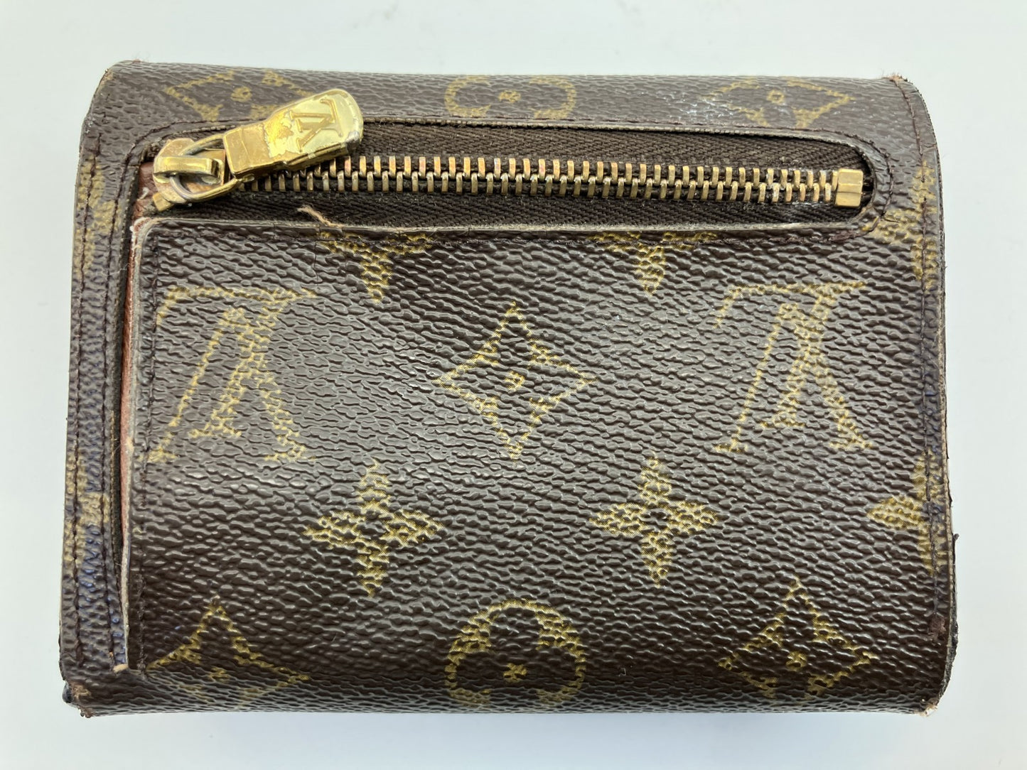 Louis Vuitton Monogram Portefeuille Koala M58013 CA0075 Brown Compact Wallet Bi-fold Wallet Free Shipping 