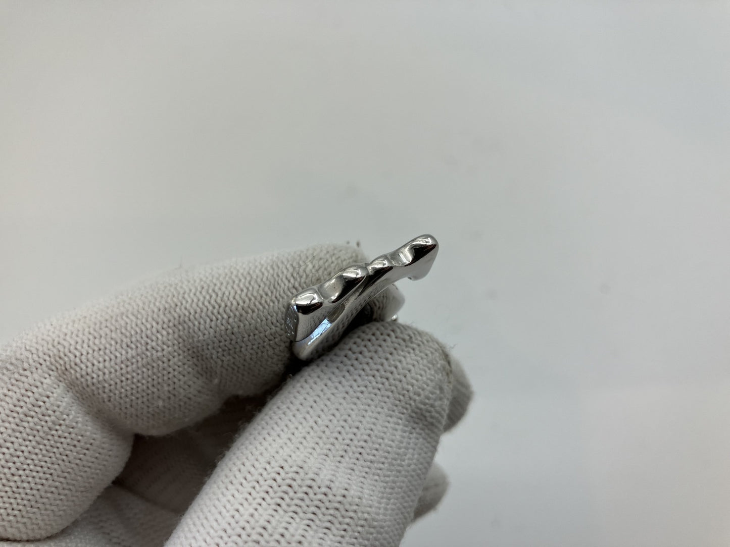 カルティエ 2C ペンダントトップ 4×2ｃｍ（1.57×0.79インチ） シルバー 送料無料