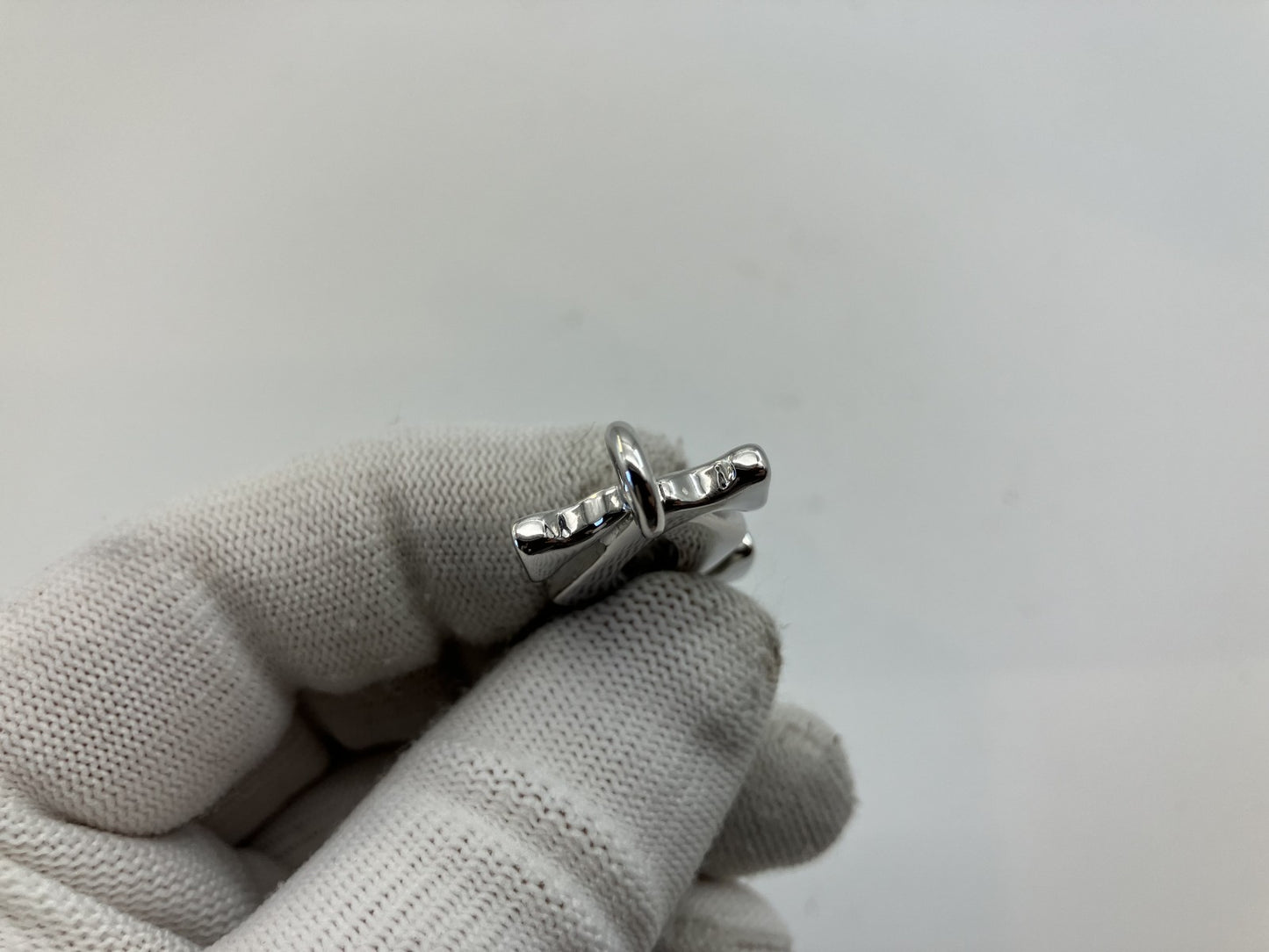 カルティエ 2C ペンダントトップ 4×2ｃｍ（1.57×0.79インチ） シルバー 送料無料