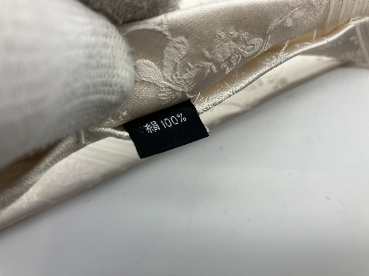 Christian Dior tie, width 9cm (3.54 inch), white, free shipping 