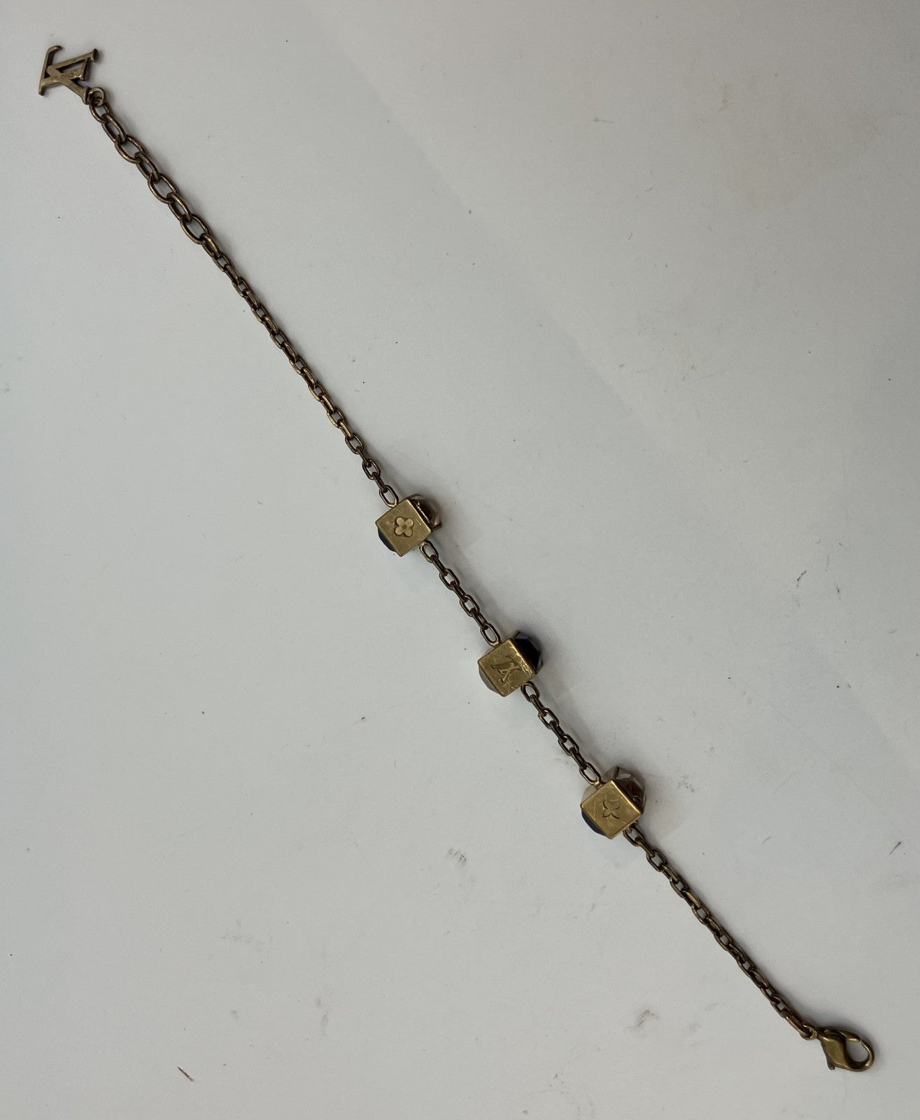 Louis Vuitton Collier Gamble Bracelet Circumference of Wristaround19cm Box and bag included