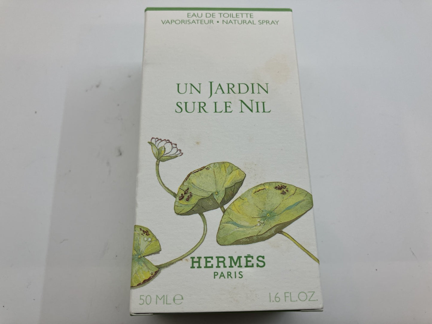 Hermes Garden of the Nile Eau de Toilette 50ml with box 60% remaining