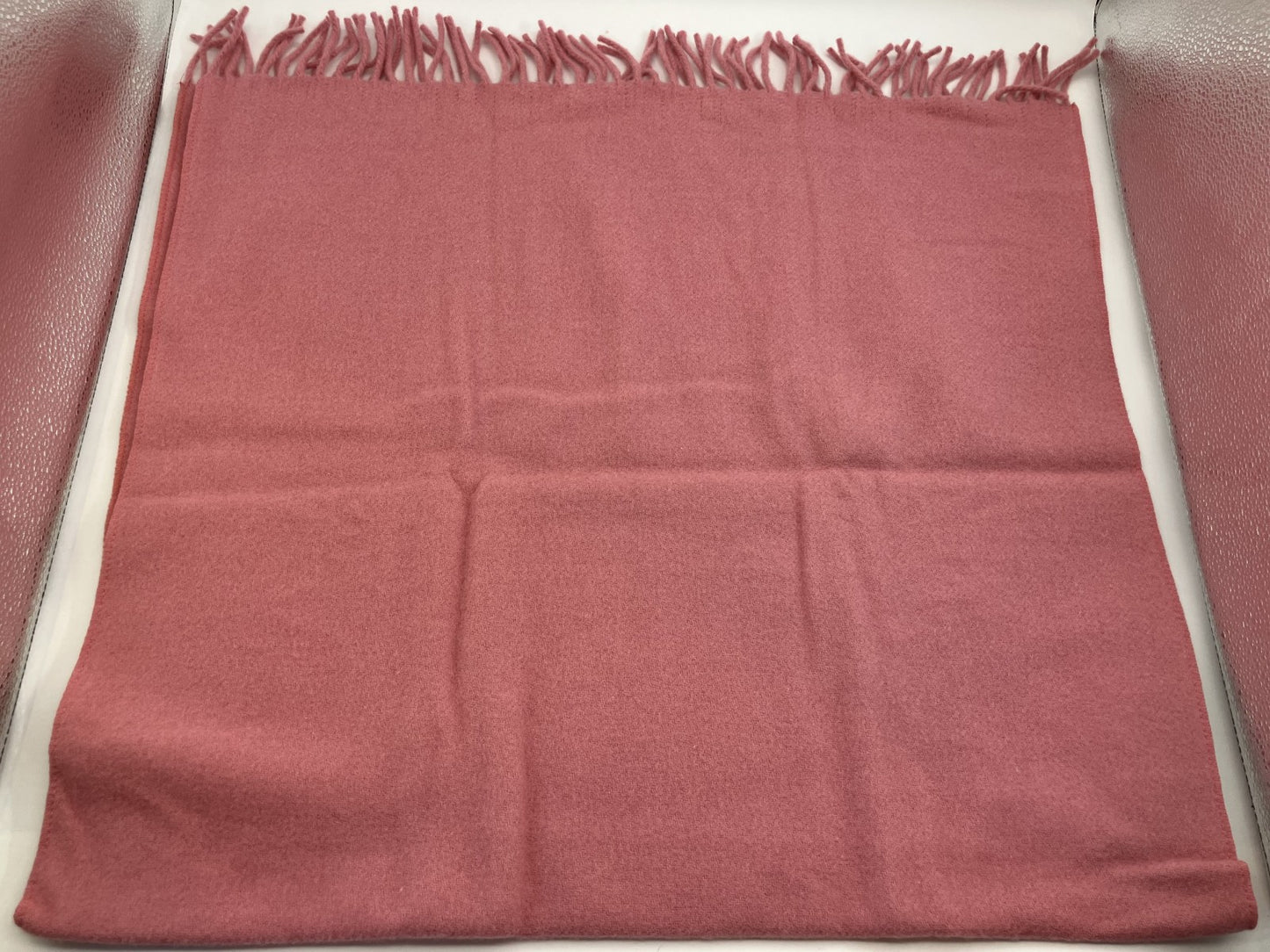 Celine Pink Scarf 130 x 64 cm (51.18 x 25.20 inch) Wool Free Shipping 