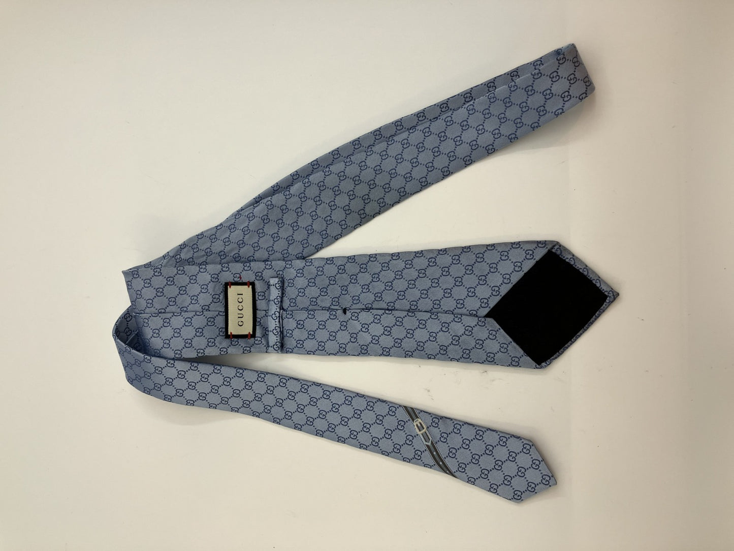 GUCCI GG tie, light blue, box included, free shipping 