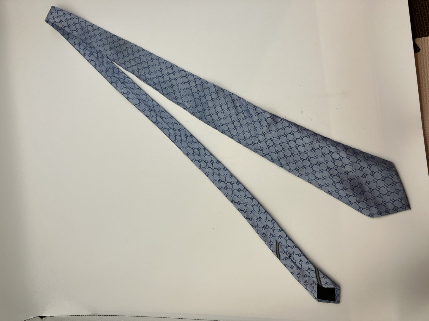 GUCCI GG tie, light blue, box included, free shipping 