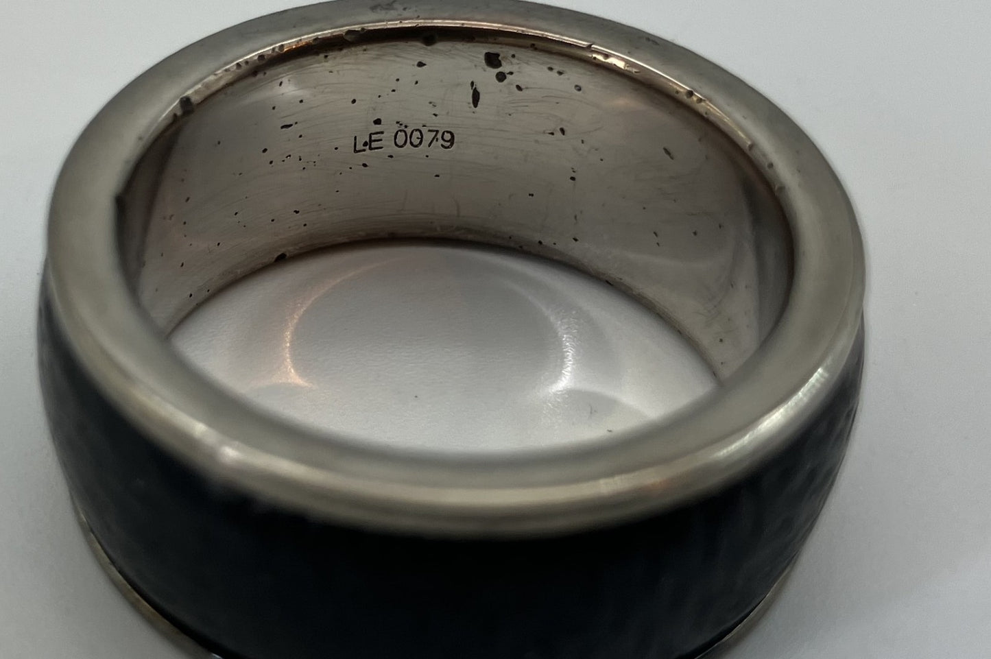 Louis Vuitton Ring Size: Width 98mm Inner diameter 0.8" (JP 22) (EU 62) (US 10) LE0079 Silver & Black
