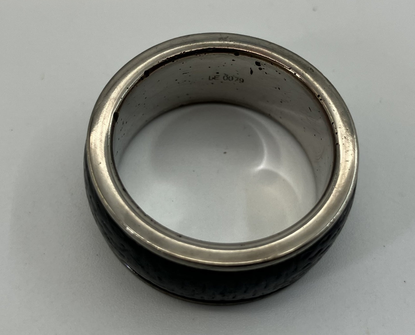 Louis Vuitton Ring Size: Width 98mm Inner diameter 0.8" (JP 22) (EU 62) (US 10) LE0079 Silver & Black
