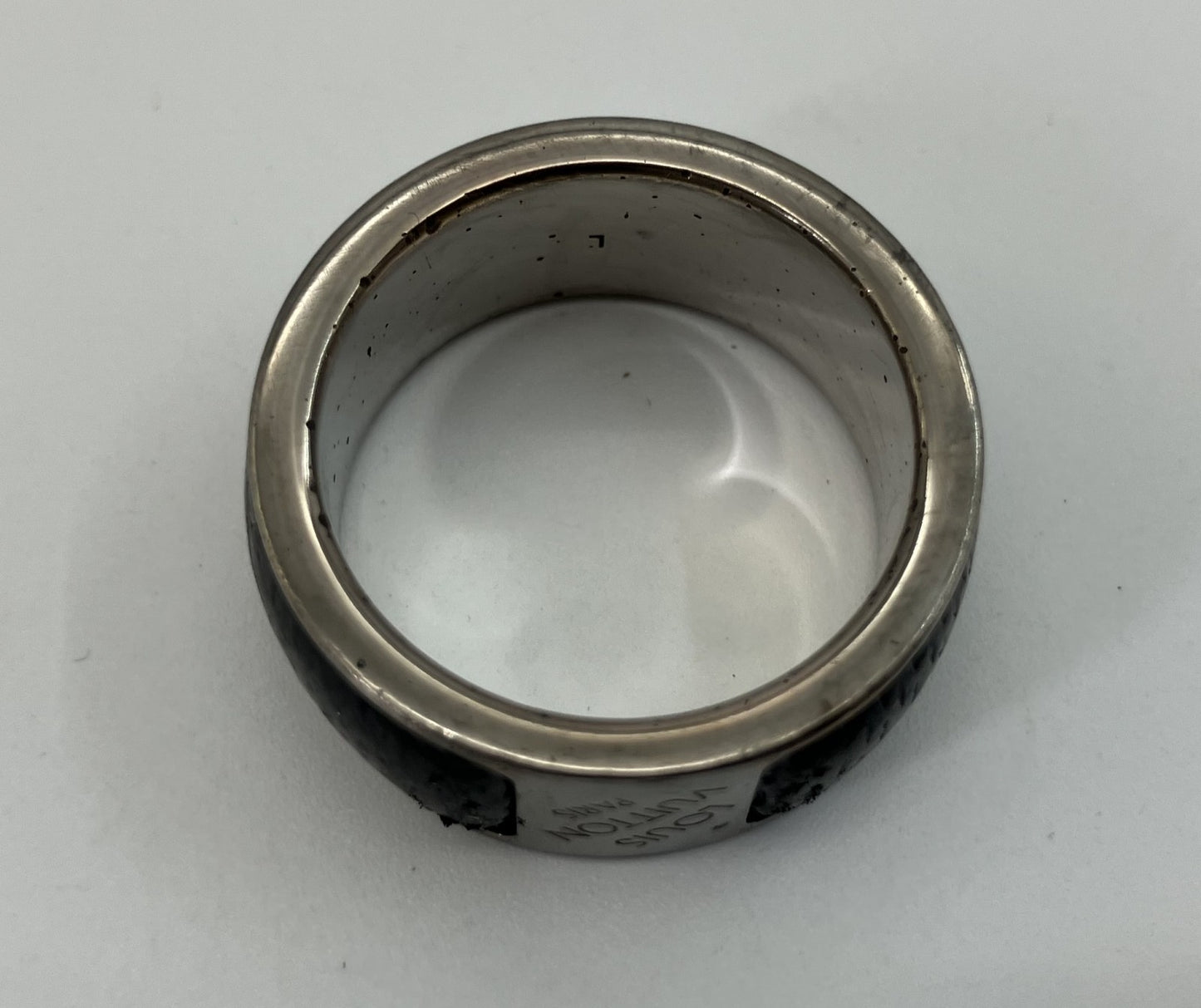 Louis Vuitton Ring Size: Width 98mm Inner diameter 0.8" (JP 22) (EU 62) (US 10) LE0079 Silver & Black