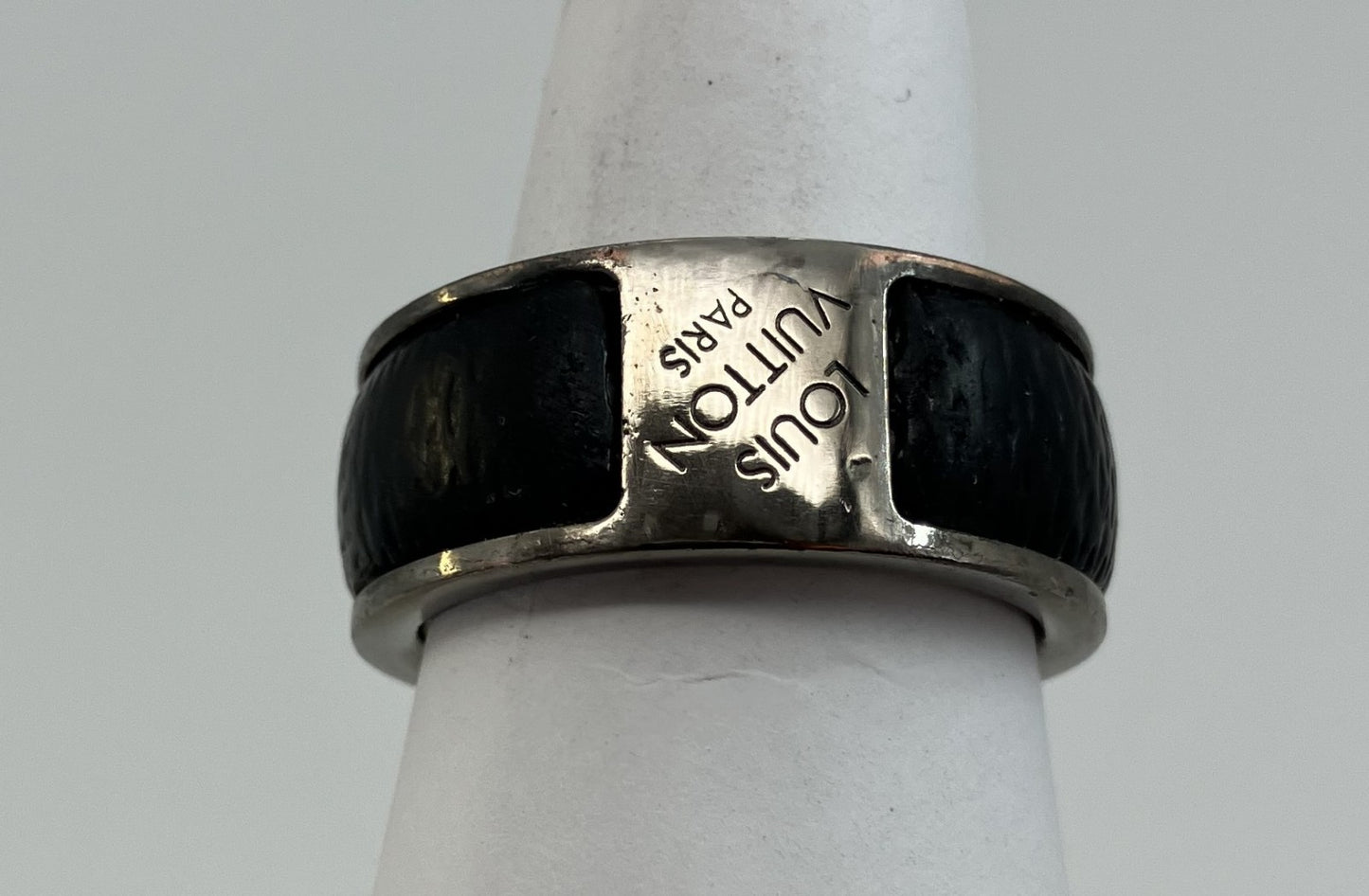 Louis Vuitton Ring Size: Width 98mm Inner diameter 0.8" (JP 22) (EU 62) (US 10) LE0079 Silver & Black