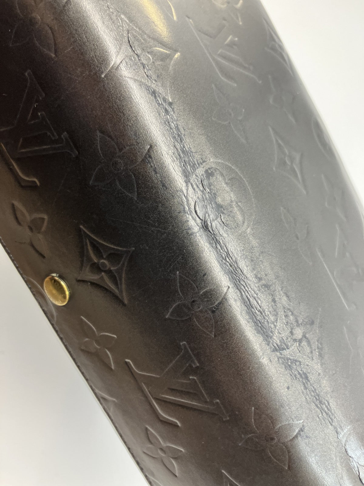 LOUIS VUITTON Long Wallet Monogram Mat Porte Tresor International M65102 Black/Ardoise Made in France Box Dust Bag Receipt