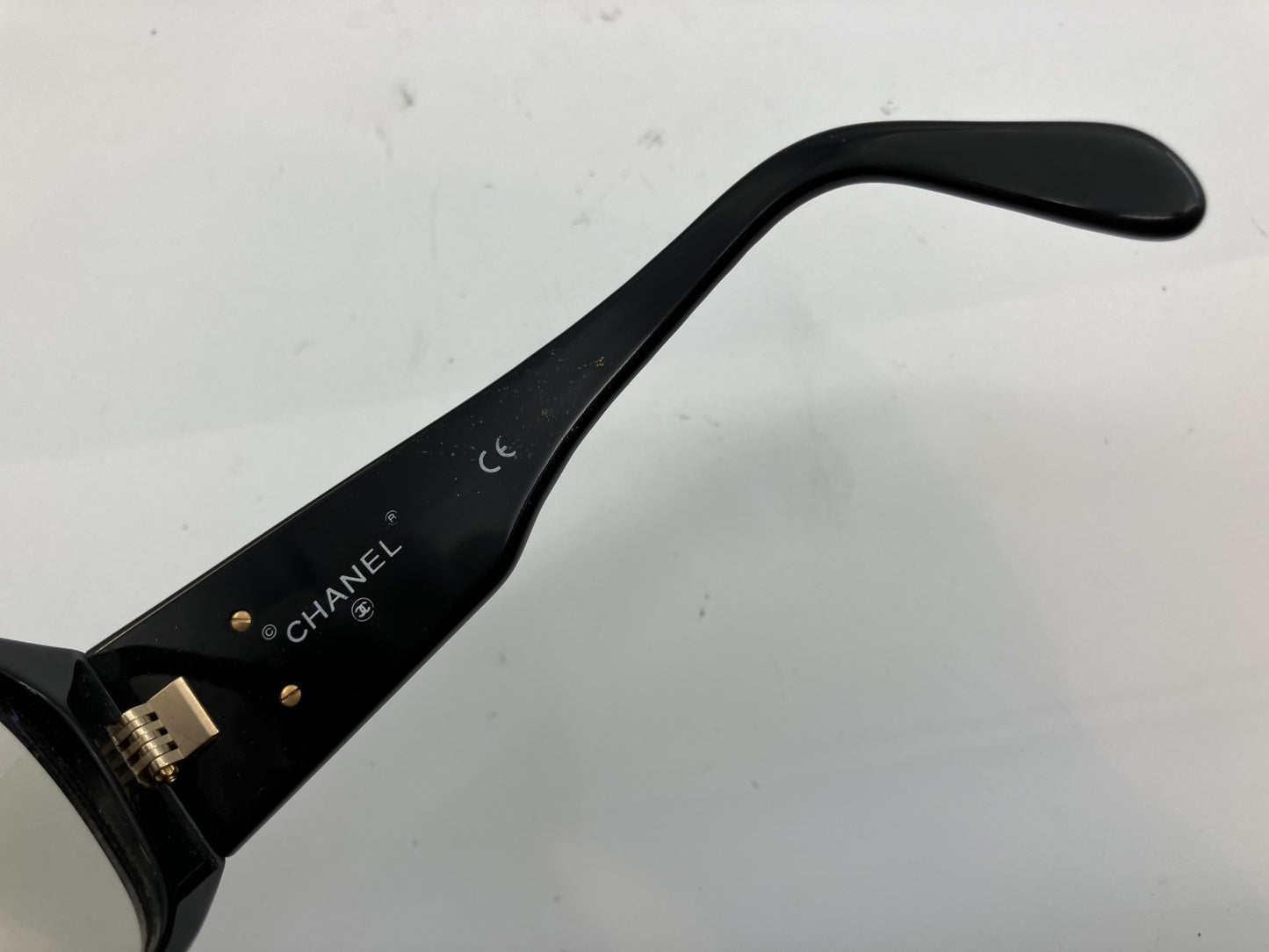 CHANEL Coco MATRASSE Clear Lens Sunglasses 01450 94305 with Case